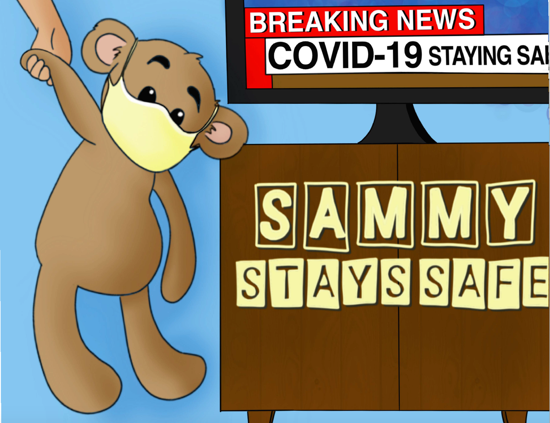 Sammy Stays Safe Children's Book